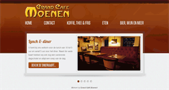 Desktop Screenshot of grandcafemoenen.nl