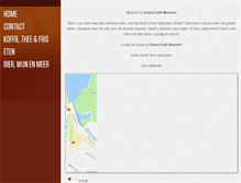 Tablet Screenshot of grandcafemoenen.nl